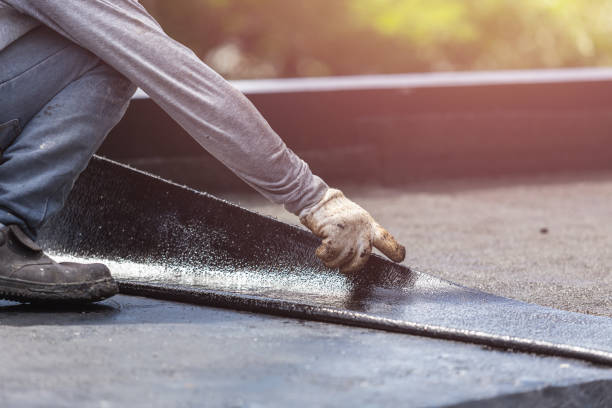 Professional Basement Waterproofing technician working in Sterrett, AL